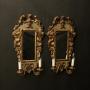 Florentine Pair Of Giltwood Antique Girandoles