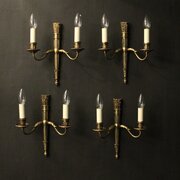 French Empire Set Of 4 Antique Wall Lights