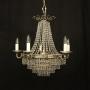 French Gilded 10 Light Swarovski Chandelier