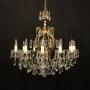 French Gilded 13 Light Antique Chandelier