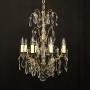 French Gilded 8 Light Antique Chandelier
