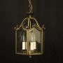 French Gilded Bronze Triple light Hall Lantern