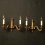 French Gilded Bronze Twin Arm Wall Lights