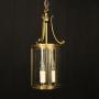French Gilded Convex Hall Antique Lantern