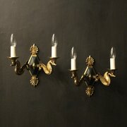 French Pair Of Empire Antique Wall Lights