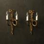 French Pair Of Maison Baguès Wall Lights