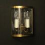 French Single Gilded Convex Half lantern