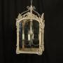 Italian Polychrome Four Light Hall Lantern