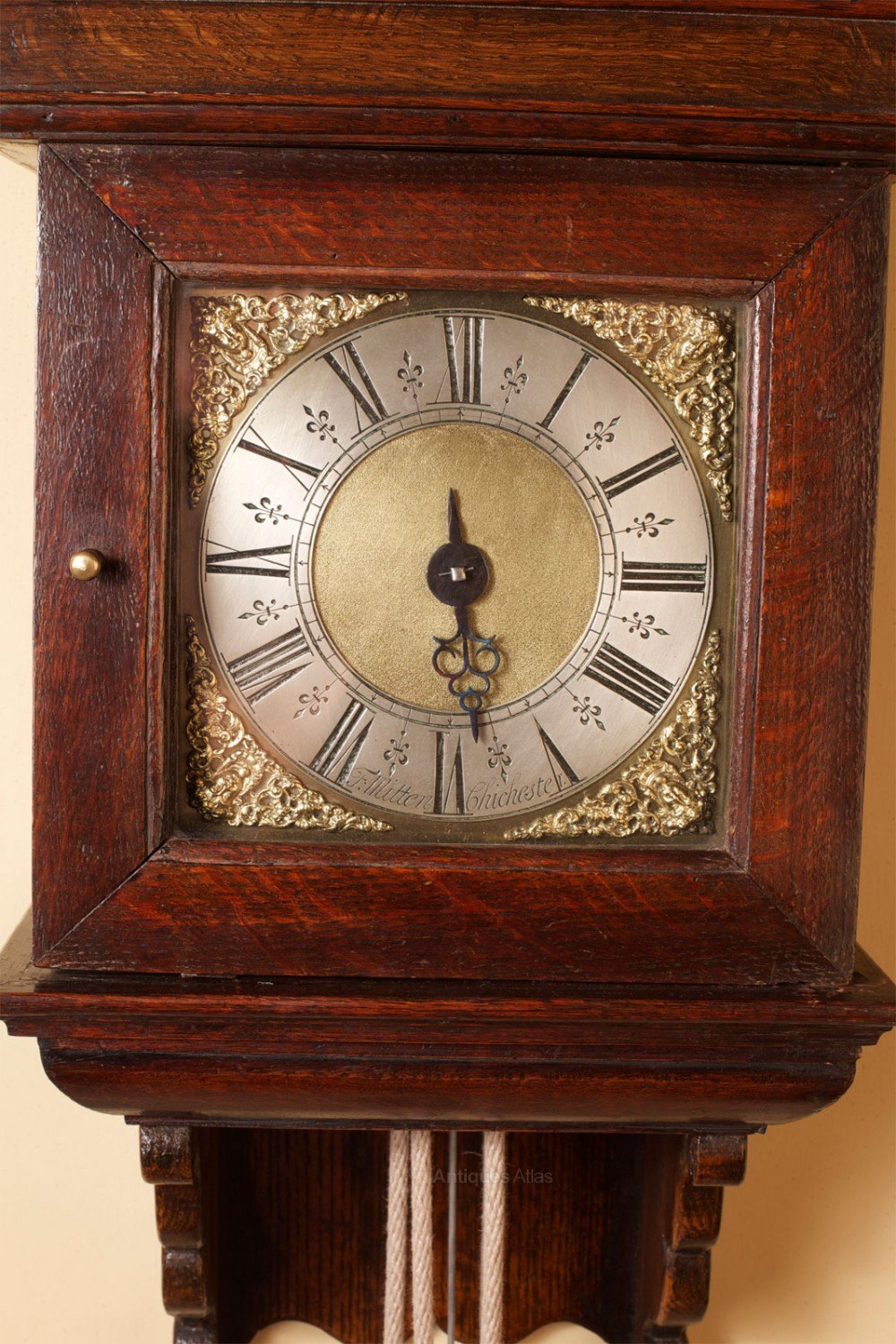 Antiques Atlas George II Hooded Wall Clock As729a004
