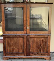 19th Century Rosewood Bookcase Cabinet