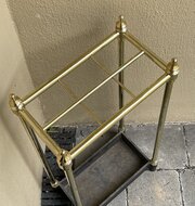 Early 20th Century Brass Stick Umbrella Stand