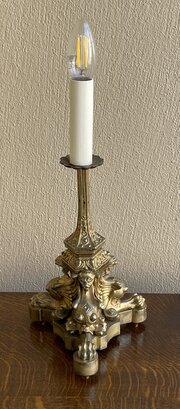 Early 20th Century Ormolu Table Lamp