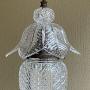 Edwardian Cut Glass Hall Pendant Light