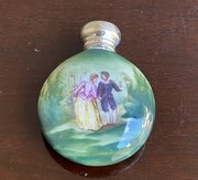 Edwardian Silver Mounted Scent Bottle