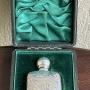  Edwardian Silver Scent Bottle Flask, Chester