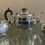 Edwardian Solid Silver Tea Set, Chester 1904