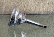 Elizabeth II Solid Silver Wine Funnel Lowe & Sons 