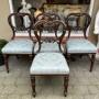 Four William IV Rosewood Dining Chairs, J Sinclair