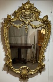 French Giltwood Wall Mirror by Paul Sormani