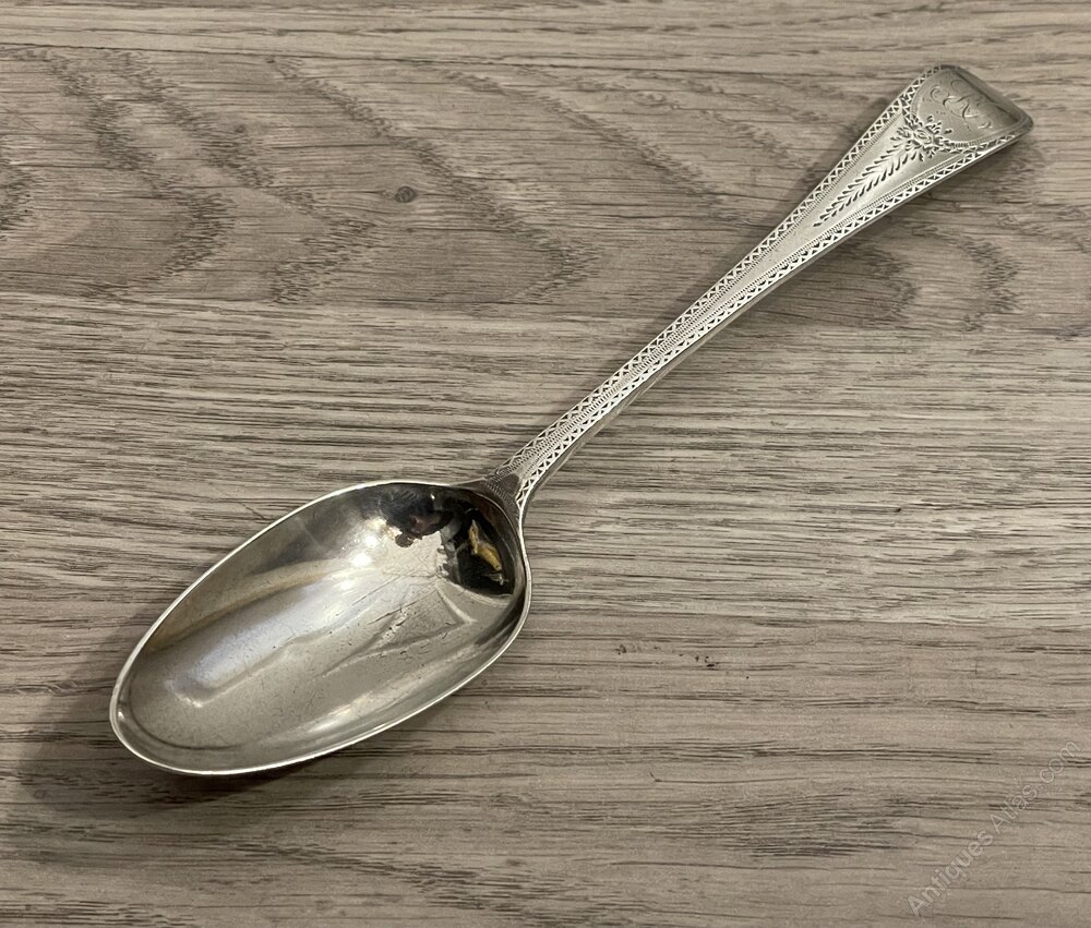 Antiques Atlas George III Silver Table Spoon 1788 As824a2276 Antiques Atlas George III Silver Table Spoon 1788 As824a2276