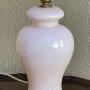  Italian Murano Table Lamp Wrythern Pattern