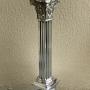Large Victorian Silver Plated Table Lamp By Hinks