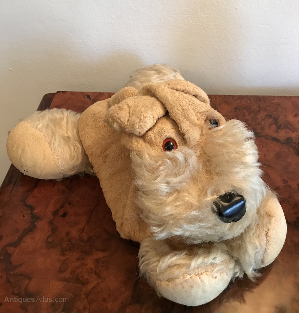 Antiques Atlas Merrythought Soft Toy, Airedale Dog