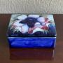  Moorcroft Anemone Pattern Lidded Trinket Box