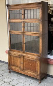 Oak Minty Of Oxford Barristers Stacking Bookcase