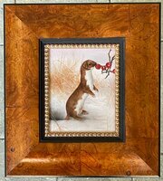 Oil Painting Of A Weasel By Carl Whitfield