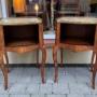 Pair Of French Kingwood Bedside Occasional Tables