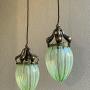 Pair of Arts & Crafts Hanging Light Pendants
