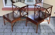  Pair Of Regency Style Bedside Tables