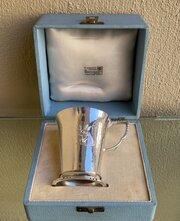 Quality Silver Christening Mug By R E Stone