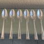 Set of Art Deco Silver Grapefruit Spoons