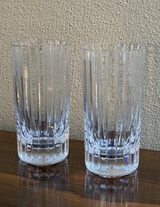 Set Of Two Baccarat Harmonie Highball Glasses