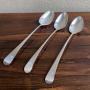 Three George III Silver Basting Spoons