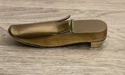 Very Large Victorian Brass Snuff Shoe