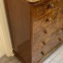 Burr walnut  chest of drawers