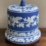 Victorian Jasperware Cheese Dome