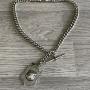 Victorian Silver Double Albert Chain