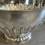 silver rose bowl  silver bowl