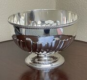  Victorian Solid Silver Rose Bowl, 1900