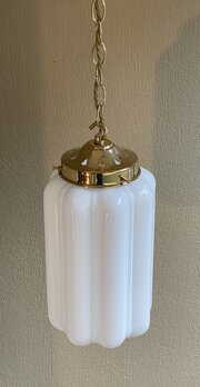  Vintage Rocket Opaline Light Pendant