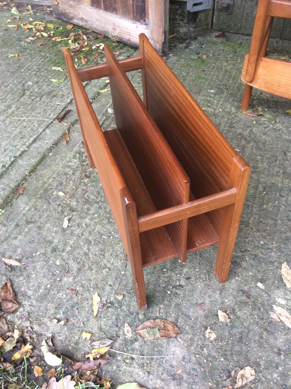 Antiques Atlas A Vintage Teak Magazine Rack.