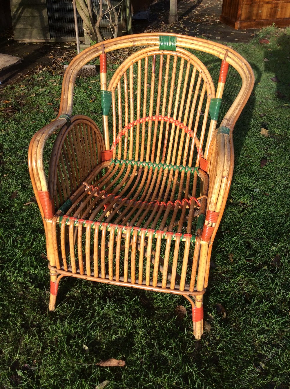 An Australian Rattan Conservatory Arm Chair Antiques Atlas