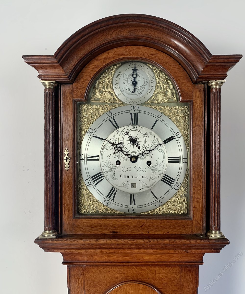 Antiques Atlas Oak Grandfather Clock By Price Of Chichester Antiques Atlas Oak Grandfather Clock By Price Of Chichester