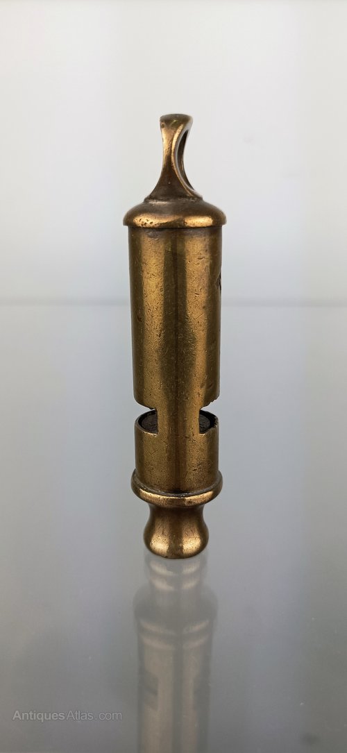 Antiques Atlas - Victorian Metropolitan Police Whistle C.1885