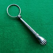 Victorian Silver Skirt Lifter And Holder