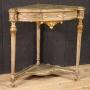 20th Century Italian lacquered corner cabinet table